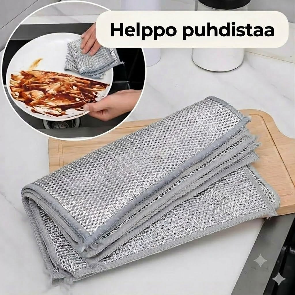 Teräslankatiskirätti (1setti, 10 kpl)