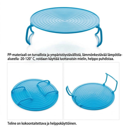 Kokoontaitettava mikroaaltouunin alusta