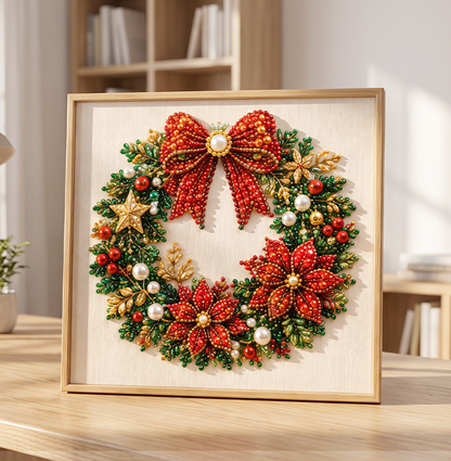 🔥 50 % ALENNUS – RAJOITETTU AIKA! 🎨💎 Rentouttava DIY Jouluaiheinen timanttimaalaussarja – Helppo aloittelijoille 🎄
