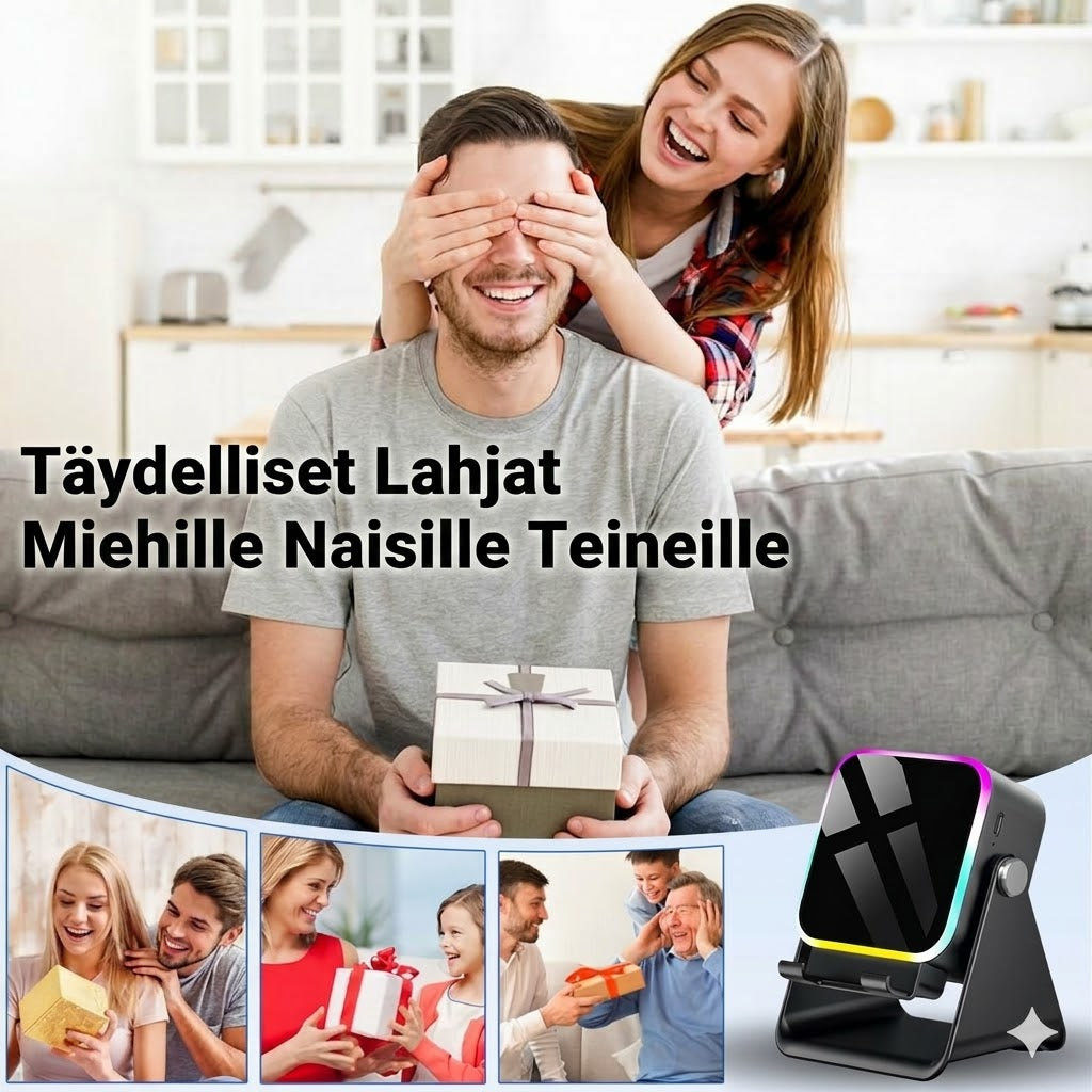 Langaton induktiokaiutin ja puhelinteline