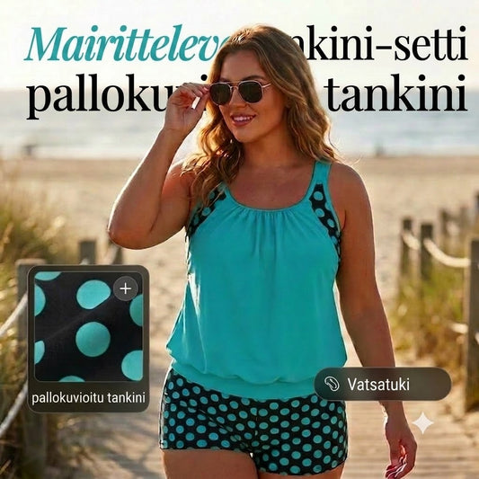 Naisten kaksiosainen pilkkubikini