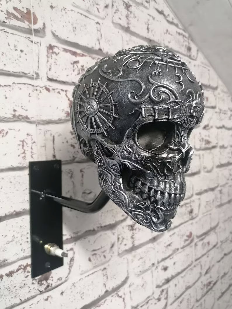 💀 SkullRack – Kypärä- ja takkiteline