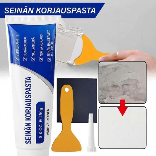 Seinätasoite Valkoinen - 250g - Korjauspasta rei’ille ja halkeamille