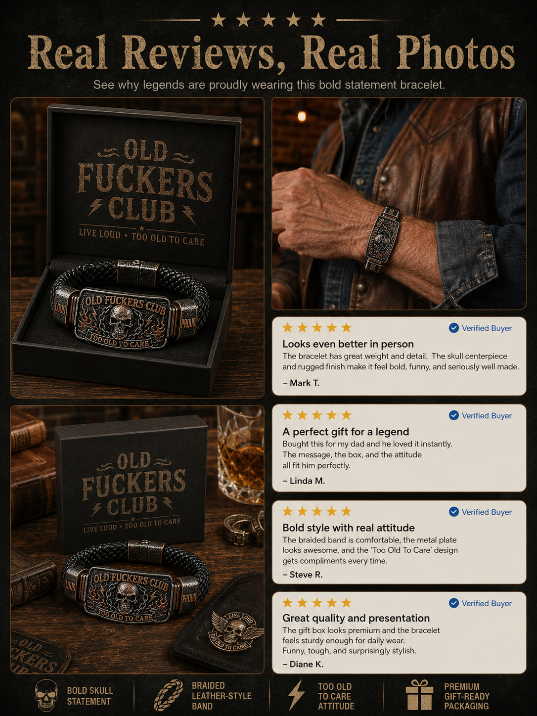 ☠️ Old Guys Club & Wild & Free 🪓 | 2026 Limited Edition Vintage -rannekoru