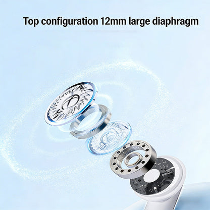 2-in-1 Langattomat Bluetooth-kuulokkeet korvakoukuilla ja nappikuulokkeilla – 30 tunnin toistoaika