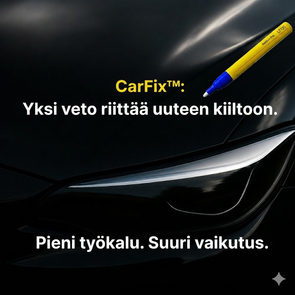 CarFix-kynä auton naarmujen korjaamiseen