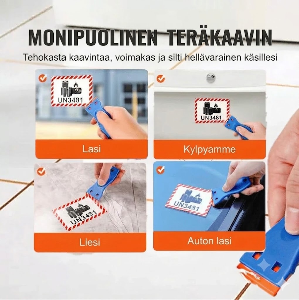 Muovinen kaavin