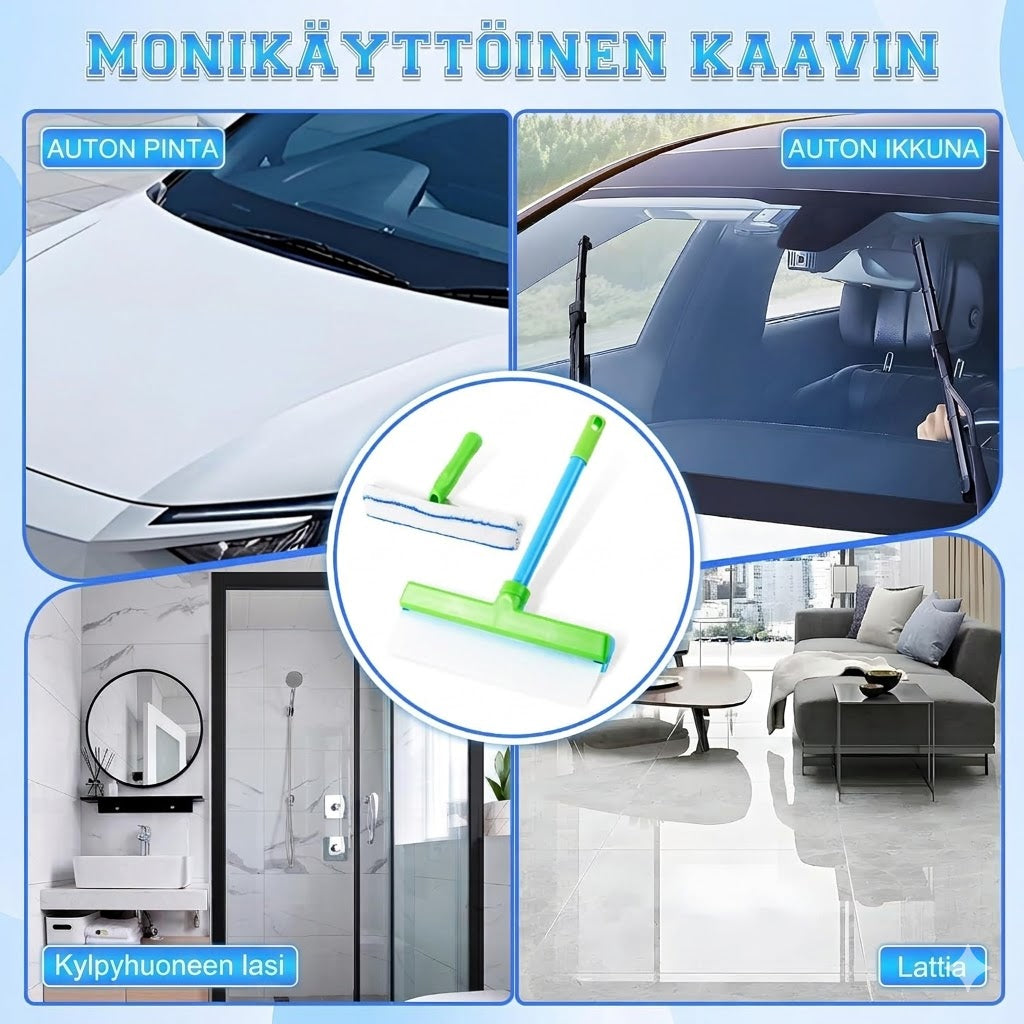 Raidattomat pyyhkijänsulat -setti - Yleismalli - Äänetön & Kestävä
