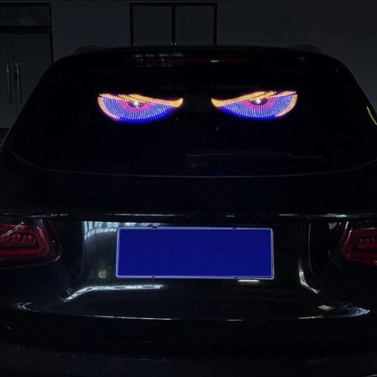 LED Devil Eyes auton tuulilasiin