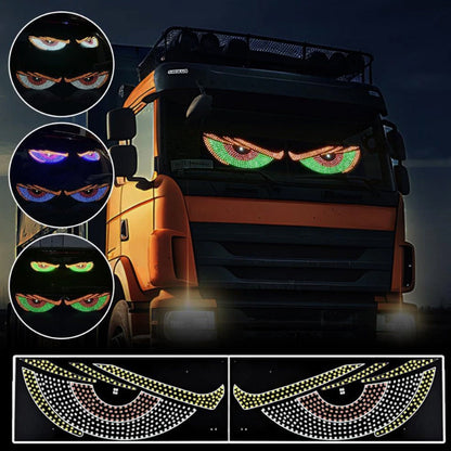 LED Devil Eyes auton tuulilasiin