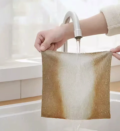 Uudelleenkäytettävä puhdistusliina