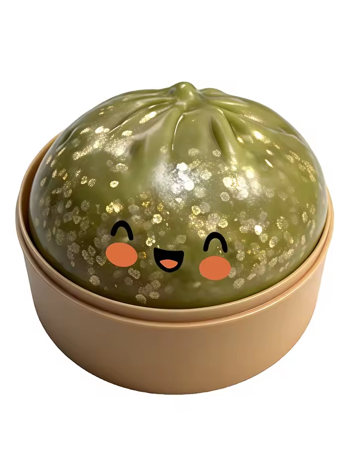 ✨ Kimalteleva dumpling-puristelelu