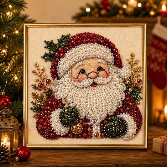 🔥 50 % ALENNUS – RAJOITETTU AIKA! 🎨💎 Rentouttava DIY Jouluaiheinen timanttimaalaussarja – Helppo aloittelijoille 🎄