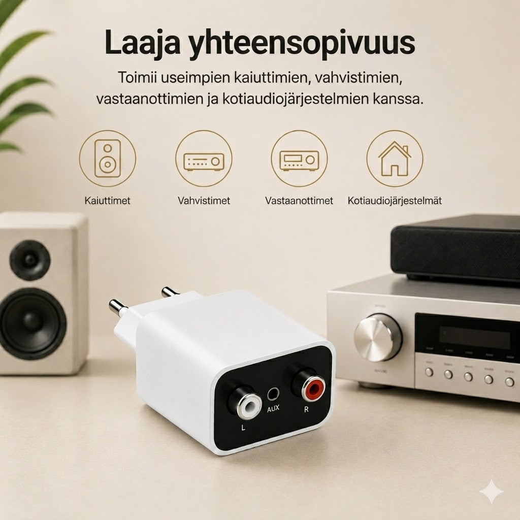 SoundLink Air – Bluetooth-äänivastaanotin vanhoille kaiuttimille