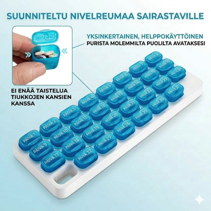 Kuukauden pillerirasia 31 päivää