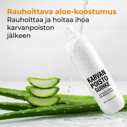 Aromaattinen karvanpoistosuihke