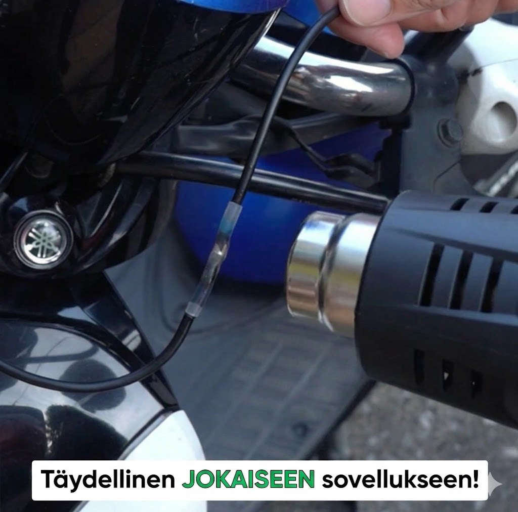 Juotosliitinsarja - Vedenpitävä kutistesukka juotosrenkaalla