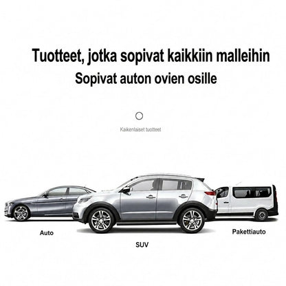 🚗 Auton ovenkulman suojat (1 setti / 4 kpl)