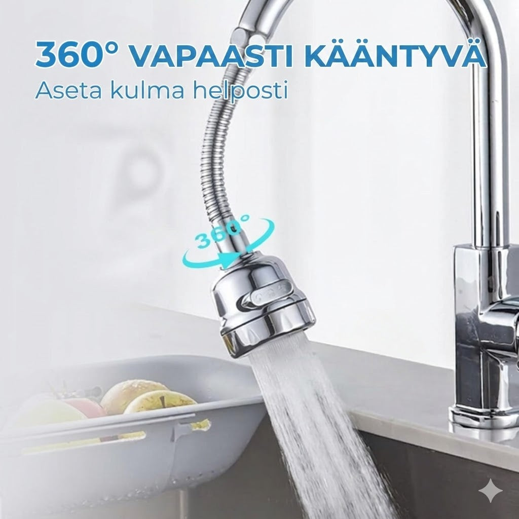 Keittiöhanan suihkupää - Vettä säästävä jatko-osa