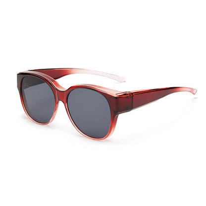🕶 Uudet oversized cat-eye -aurinkolasit – Polarisoidut linssit & UV400-suoja