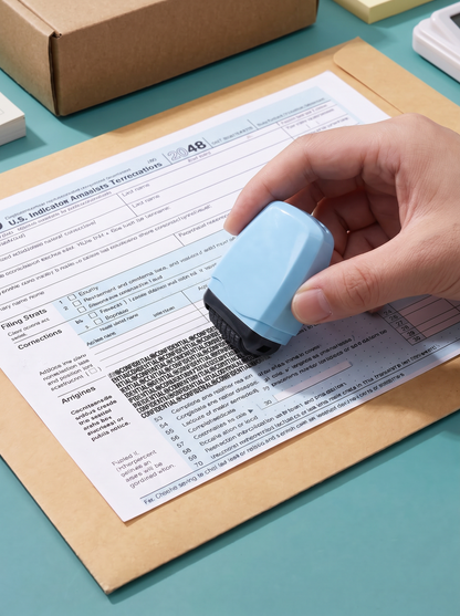 📢📢 50% ALENNUS!! ⏰ Lopeta kirjeidesi repiminen silpuksi kuin kani pahvitehtaassa! 🐰📦 Tämän kompaktin ja kannettavan tietosuojarullan peittoleveys on jopa 17 mm, joten voit piilottaa kaikki arkaluontoiset tiedot yhdellä pyyhkäisyllä!