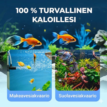 Tehokas akvaarion vedenkirkastin - 100ml - Sameaa vettä vastaan