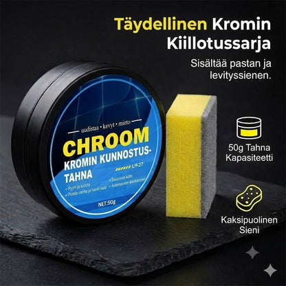 Kromipinnoitteen korjaustahna