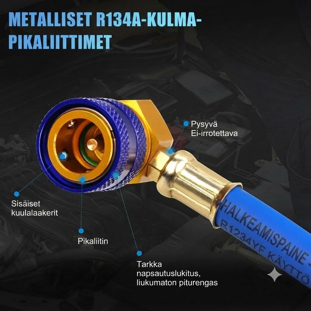 Jäähdytysnesteen täyttöletku / Kylmäaineen täyttöletku