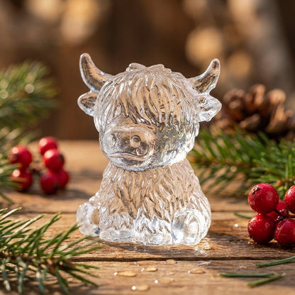 🐮 Mini ylämaankarja -jääpalamuotti – 3D-silikonia jääpaloille