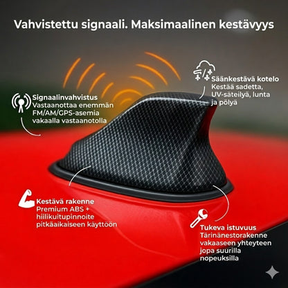Hainevä auton antennivahvistin - Parannettu radiovastaanotto
