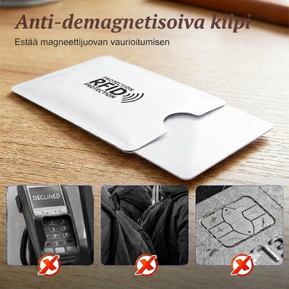 RFID-suojatut luottokorttikotelot / Kuorisuojat etälukua vastaan