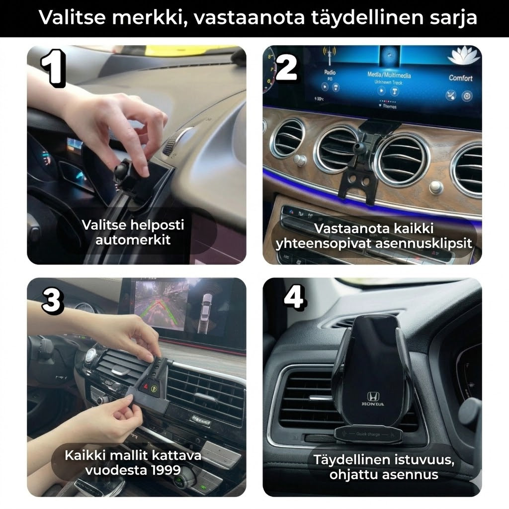 Yksilöity kääntyvä puhelinteline