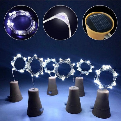 LED-korkkivalosarja pulloon DIY – Tunnelmallinen lankavalaistus koristeluun