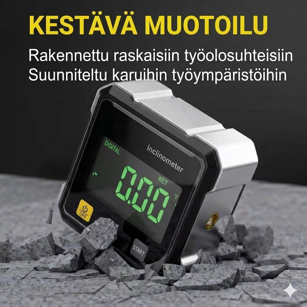 Digitaalinen magneettinen laserkulmamittari