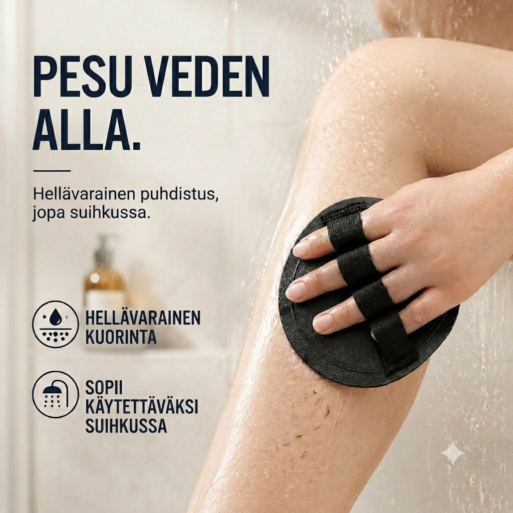 ⭐ Rajoitettu tarjous – Vuoden 2026 suosituimmat kuorintakäsineet! 🚿 (1setti / 2 kpl)