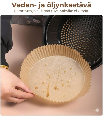 Airfryer-leivinpaperivuat - [100 kpl]