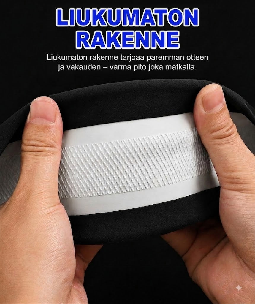Yksilöllinen ohjauspyörän päällinen – Räätälöityä tyyliä ja optimaalinen pito autollesi