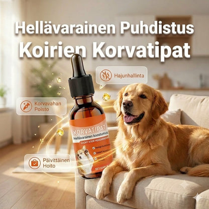 Miedot korvatipat koirille – Päivittäiseen hoitoon