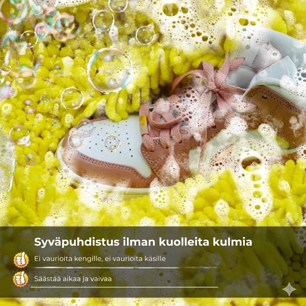 Mikrokuituinen pesupussi kengille – Pehmeä ja tehokas – Optimaalinen suoja kengille ja pesukoneelle