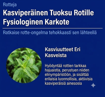 Kasvipohjainen hiirenkarkotgeeli – Soveltuu sisäkäyttöön
