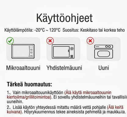 Monitoiminen mikroaaltouunihöyrykeitin - Lämpimänäpitotoiminnolla - Terveellistä ruoanlaittoa & höyrytystä