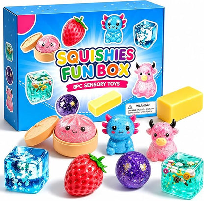 Hauska & Söpö Squishy Box – Suosittu bestseller maagisessa mysteerilaatikossa!
