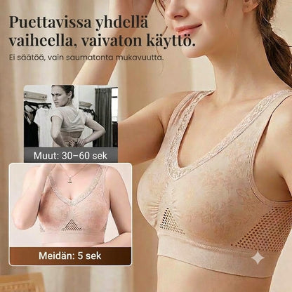 Mukavat muotoilevat rintaliivit ilman kiinnitystä – Valmistettu puhtaasta puuvillasta