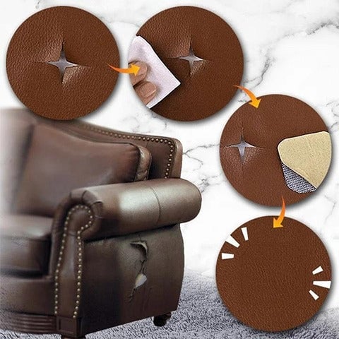 🛋️ Itseliimautuva nahan korjaussarja