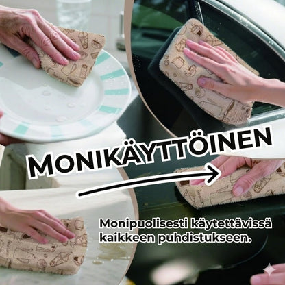 Uudelleenkäytettävät mikrokuituliinat rullassa – Revittävät puhdistusliinat