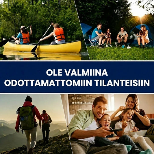 Ensiapupakkaus koko perheelle