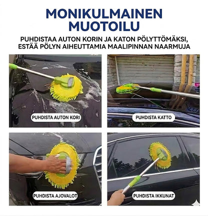 Teleskooppinen autonpesumoppi
