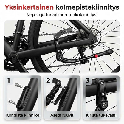 🚲 Säädettävä polkupyörän seisontatuki | Sopii 24–29 tuuman polkupyörille