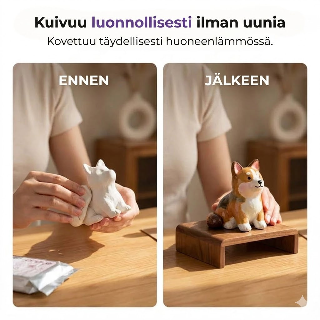 Ilmakuivuva savisetti