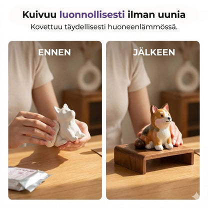 Ilmakuivuva savisetti